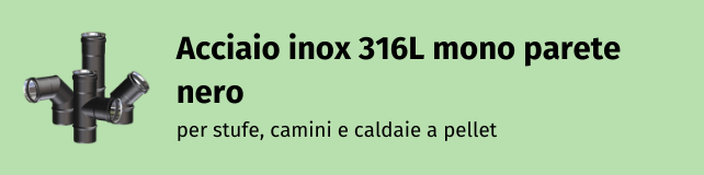 Acciaio inox 316L per pellet